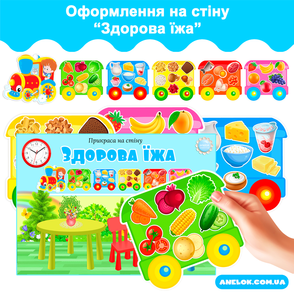 Оформлення на стіну Здорова їжа