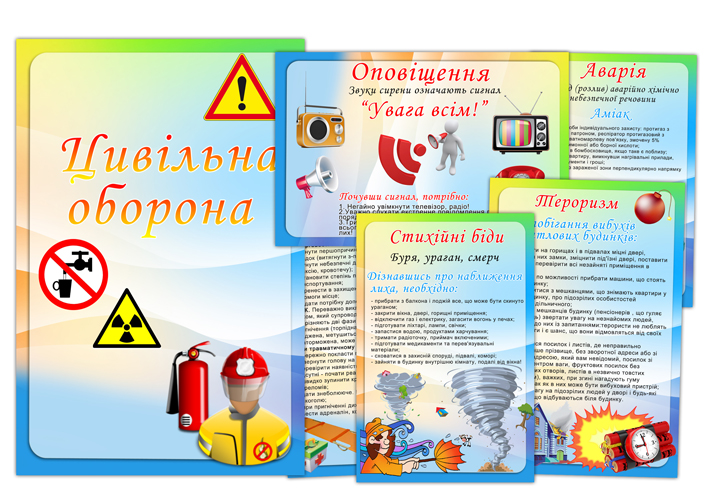 Папка Цивільний захист