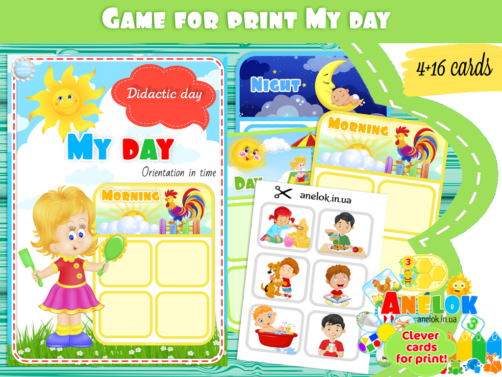 Didactic game My day