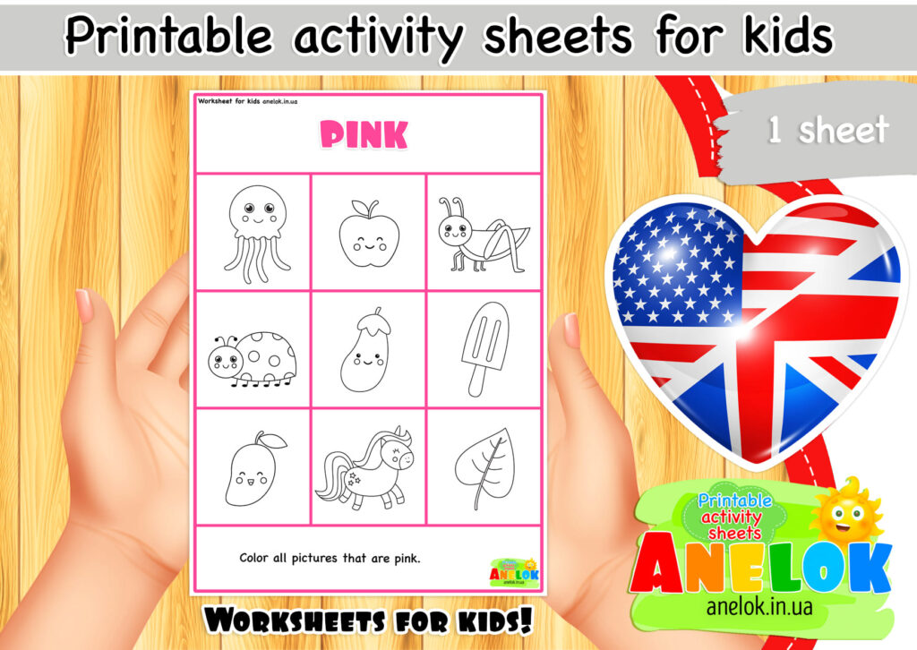Worksheet Pink
