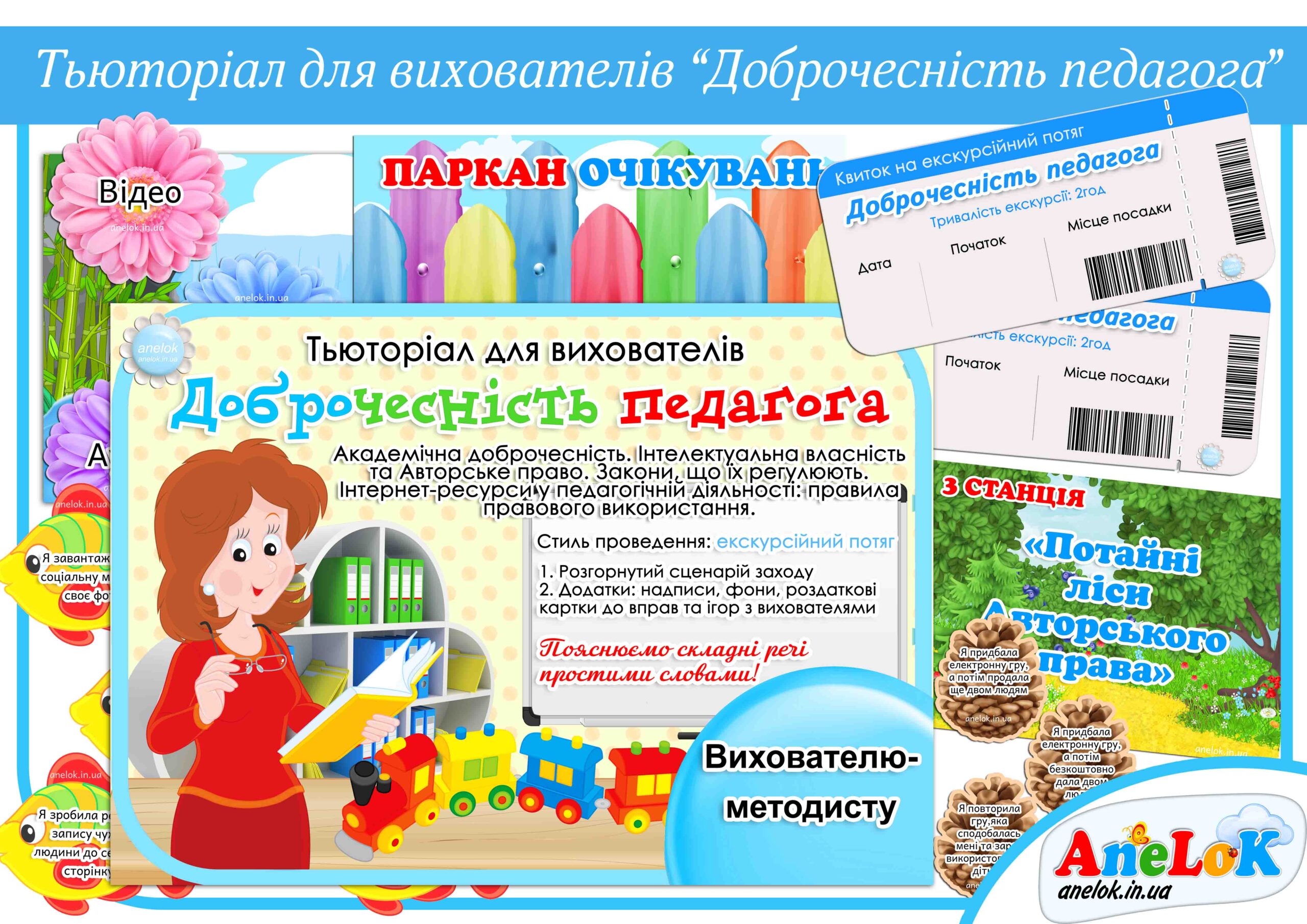 Тьюторіал Доброчесність педагога (сценарій + матеріали)