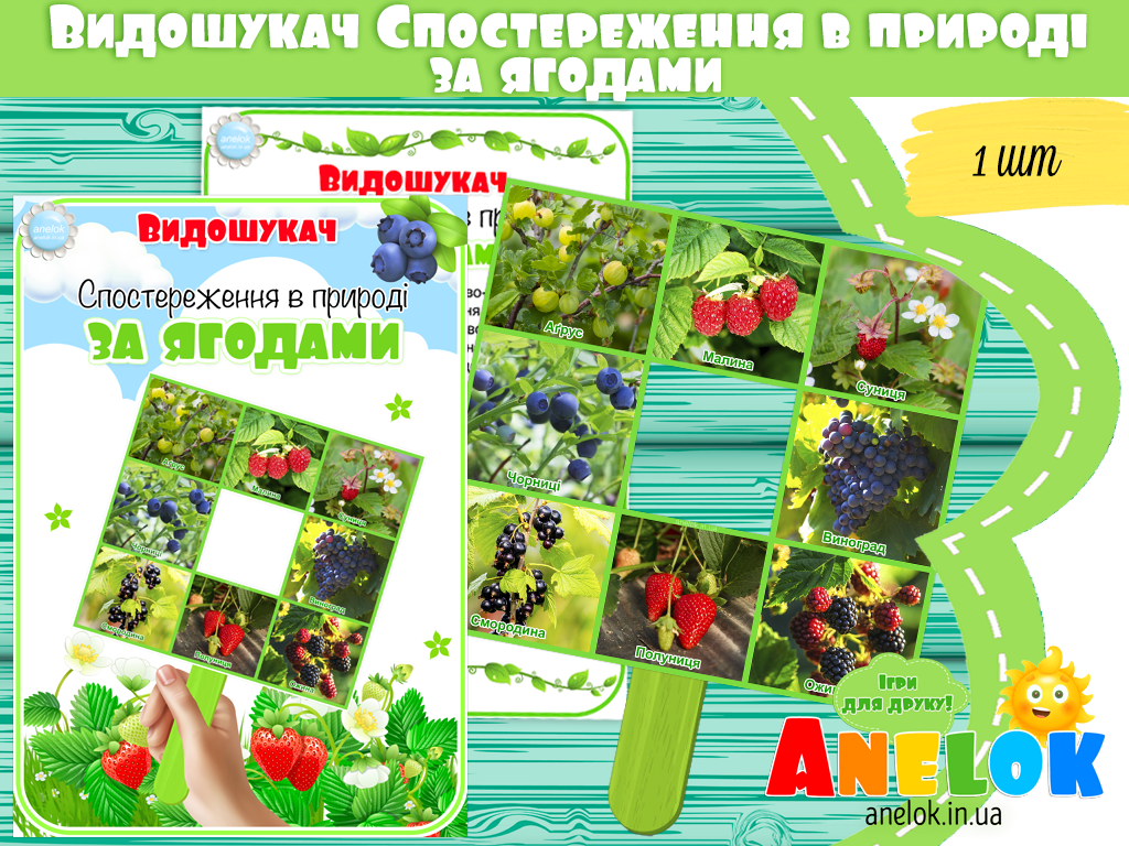 Видошукач Спостереження в природі за ягодами