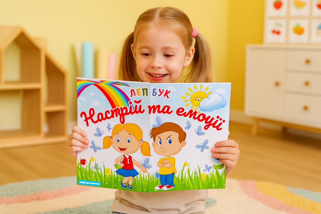 Лепбук Емоції та почуття (Безкоштовно) Анелок